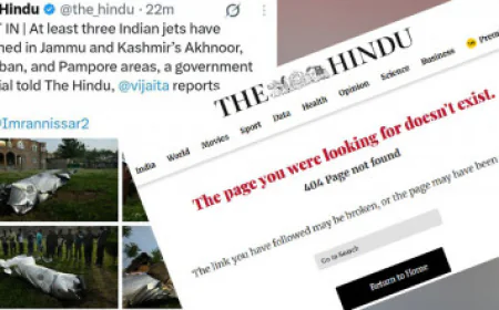 জঙ্গিবিমান নিয়ে লুকোচুরি, ভারতীয় মিডিয়ার ভূমিকা নিয়ে সমালোচনা