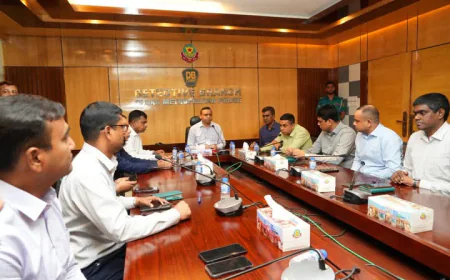 ডিবির সাবেক অতিরিক্ত কমিশনার ও নবনিযুক্ত ঢাকা রেঞ্জ ডিআাইজি রেজাউল করিম মল্লিকের বিদায় সংবর্ধনা