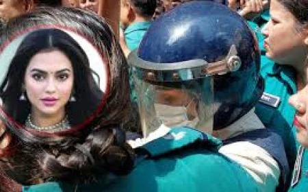 নায়িকা নুসরাত কারাগারে, জামিন শুনানি ২২ মে