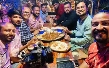 এক দিনের নিমন্ত্রণে ওমর সানীর ‘শ্বশুরবাড়ি’তে