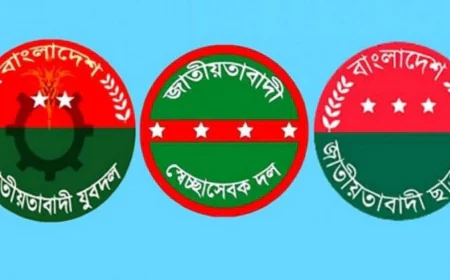 নয়াপল্টনে বিএনপির তিন অঙ্গসংগঠনের যুব সমাবেশ বুধবার