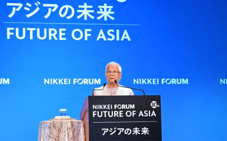 অধ্যাপক ইউনূসের ৩০তম নিক্কেই ফোরামে যোগদান