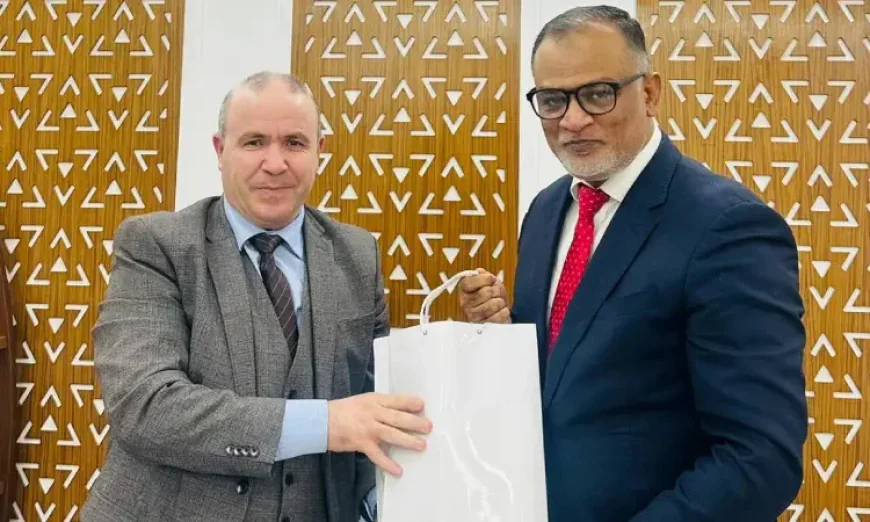 বাণিজ্য উপদেষ্টার সাথে আলজেরিয়ার রাষ্ট্রদূতের সাক্ষাৎ
