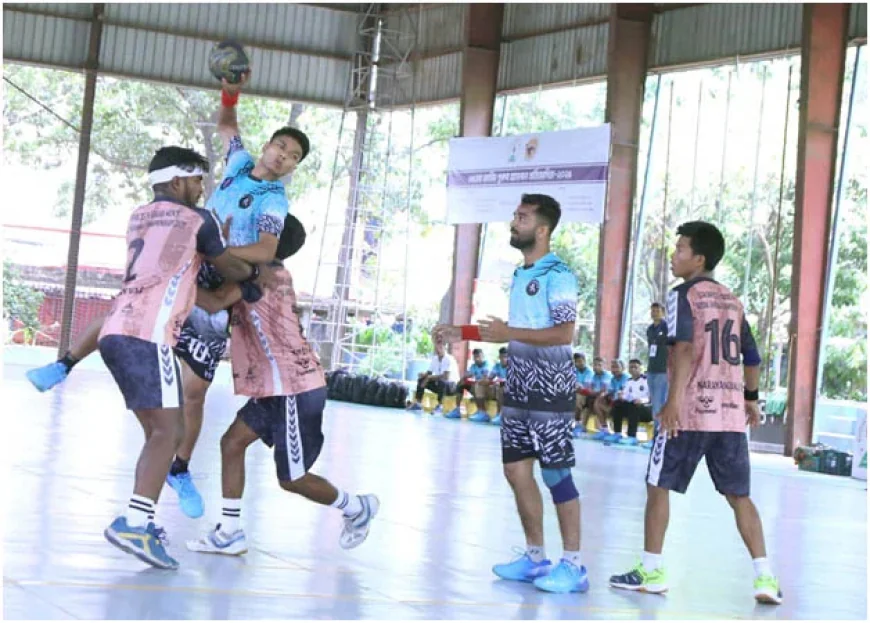 জাতীয় পুরুষ হ্যান্ডবলের দ্বিতীয় পর্বের আজকের খেলার ফলাফল