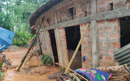সিলেটে টিলা ধসে একই পরিবারের ৪ জনের প্রাণহানি