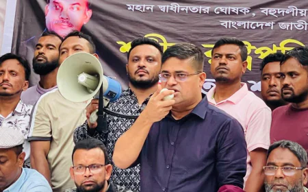 দারুসসালাম থানা ছাত্রদলের সাবেক দপ্তর সম্পাদক রিজভী আহমেদ দীপ্তর উদ্যোগে