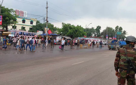 সেনা নজরদারিতে গাবতলীর চিত্র বদলেছে, যাত্রায় স্বস্তি ফিরেছে