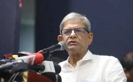 এপ্রিলে নির্বাচন হলে খরচ দ্বিগুণ বেড়ে যাবে : মির্জা ফখরুল