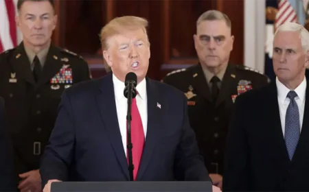 মার্কিন হামলার পর ইরানকে যেকোনো প্রতিশোধের বিরুদ্ধে ট্রাম্পের হুঁশিয়ারি