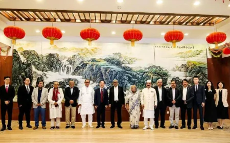 চীন সফরে বিএনপির উচ্চ পর্যায়ের প্রতিনিধি দল