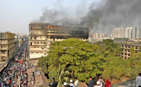 হাজারীবাগের কারখানার আগুন নিয়ন্ত্রণে