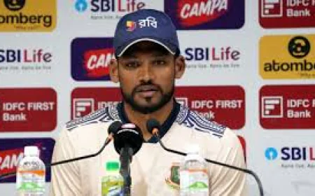 টেস্টের অধিনায়কত্ব ছাড়ছেন শান্ত!