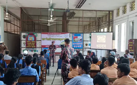 রাঙ্গামাটিতে বিজিবি’র উদ্যোগে মাদক বিরোধী কর্মশালা