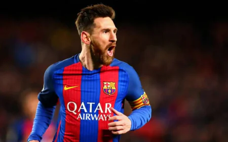 যে রেকর্ড মেসির ছাড়া আর কারও নেই