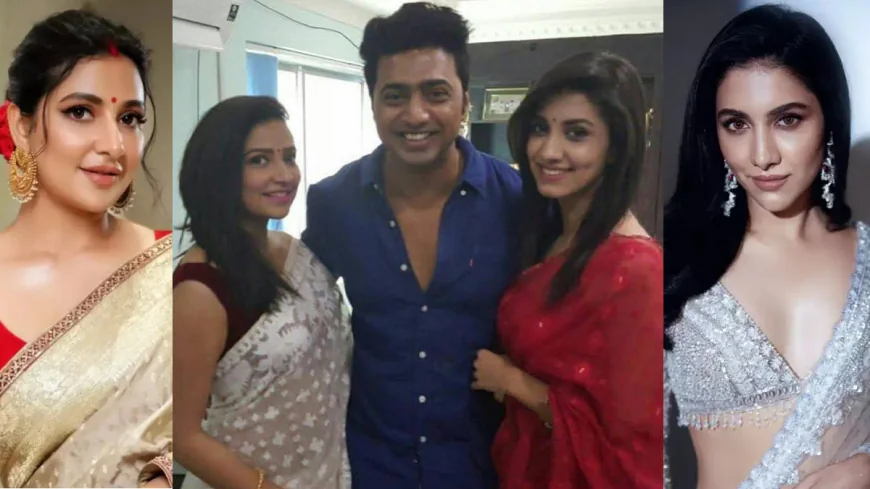 প্রাক্তন-বর্তমানকে জড়িয়ে ধরে আছেন দেব, ভাইরাল ছবি