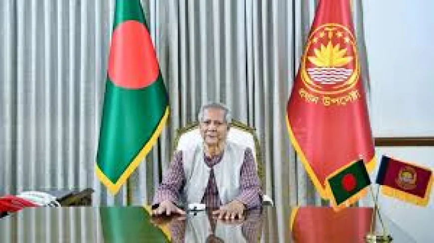 জাতির উদ্দেশে ভাষণ দিচ্ছেন প্রধান উপদেষ্টা