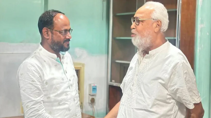 সমবেদনা জানাতে কাদের সিদ্দিকীর বাসায় বিএনপি নেতা টুকু