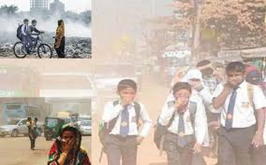 ভয়াবহ বায়ু দূষণের শিকার নারী ও শিশুরা