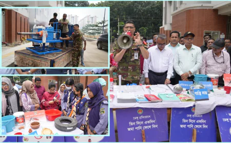 ডেঙ্গুর ঝুঁকিপূর্ণ ওয়ার্ডে ডিএনসিসির মশক নিধন অভিযান শুরু