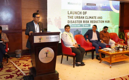 জলবায়ু ও দুর্যোগ ঝুঁকি কমাতে ঢাকায় আন্তর্জাতিক কেন্দ্র উদ্বোধন