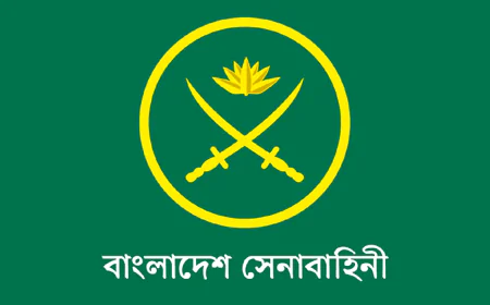 দেশের সার্বিক আইন-শৃঙ্খলা নিয়ন্ত্রণ ও সার্বভৌমত্ব রক্ষার্থে সেনাবাহিনী বদ্ধ পরিকর