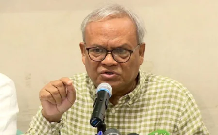 জামায়াত ‘ঘোলা পানিতে’ মাছ শিকারের চেষ্টা করছে: অভিযোগ রিজভীর