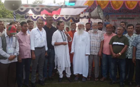 শহীদ জিয়া স্মৃতি ফুটবল টুর্ণামেন্ট উদ্বোধন