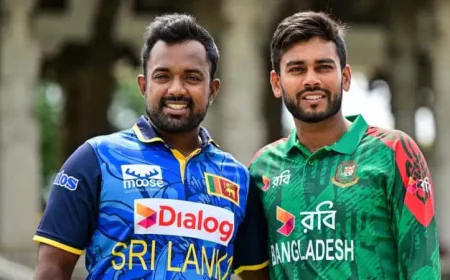 শ্রীলংকার মাটিতে প্রথম ওয়ানডে সিরিজ জয়ের চ্যালেঞ্জ বাংলাদেশের