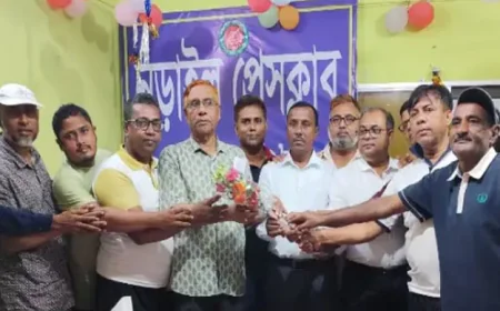নড়াইল প্রেসক্লাবের দায়িত্বে আব্দুল হক-মাহবুবুর রশিদ