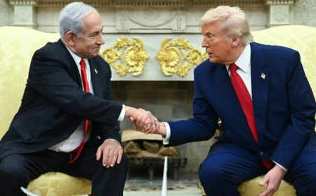 নোবেল শান্তি পুরস্কারের জন্য ট্রাম্পকে মনোয়ন দিলেন নেতানিয়াহু
