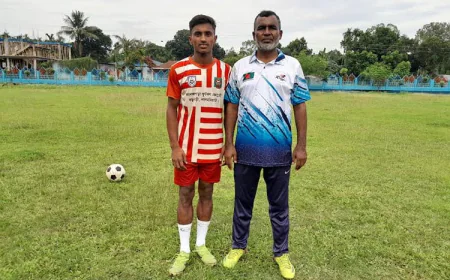 মালয়েশিয়ায় লা লিগা ইয়ুথ টুর্নামেন্টে খেলবে অনন্ত দাস