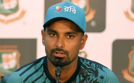 অধিনায়ক লিটনের প্রথম ম্যাচেই বড় হার