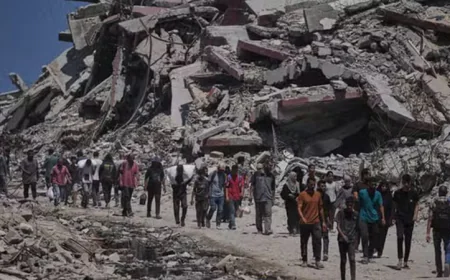 ইসরাইলি সেনাদের গুলিতে ত্রাণ নিতে এসে নিহত ৯৩