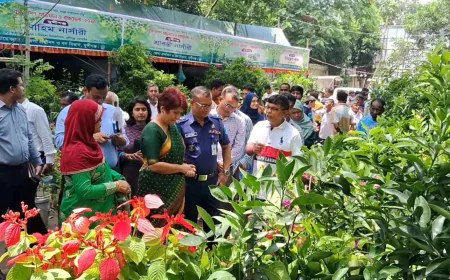 মুন্সীগঞ্জে ১৫ দিনব্যাপী বৃক্ষরোপণ অভিযান ও বৃক্ষ মেলা