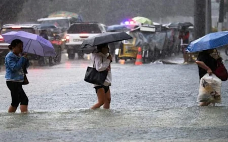 ফিলিপাইনে বন্যায় হাজারো মানুষ বাস্তুচ্যুত