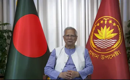 ফ্যাসিবাদবিরোধী রাজনৈতিক দলগুলোর ঐক্য আরও বেশি দৃশ্যমান করতে হবে : প্রধান উপদেষ্টা