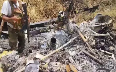 থাই সীমান্তে মিয়ানমারের জান্তা বাহিনীর ড্রোন বিধ্বস্ত