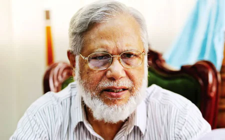 সাবেক প্রধান বিচারপতি খায়রুল হক গ্রেপ্তার