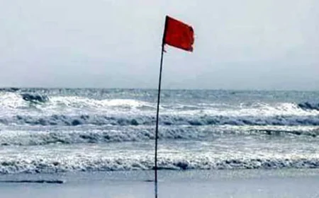 নদীবন্দর সমূহের জন্য ১ নম্বর সতর্ক সংকেত