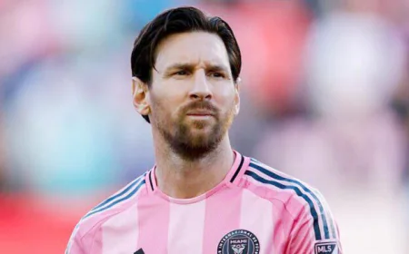 নিষেধাজ্ঞায় মেসি ছিটকে, জয়বঞ্চিত ইন্টার মিয়ামি