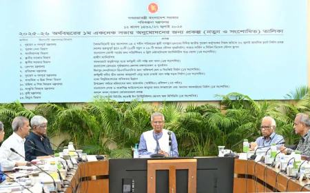 একনেকের অনুমোদন পেল ৮ হাজার কোটি টাকার বেশি ব্যয়ে ১২ প্রকল্প