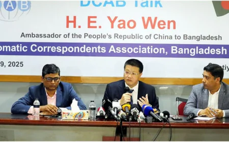 যুক্তরাষ্ট্রের পাল্টা শুল্ক মোকাবিলায় বাংলাদেশকে সহায়তা দেবে চীন