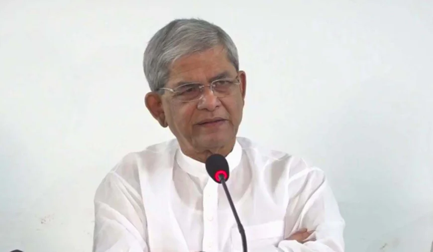 দেশের জাতীয় নিরাপত্তা রক্ষায় জনগণ ঐক্যবদ্ধ : মির্জা ফখরুল