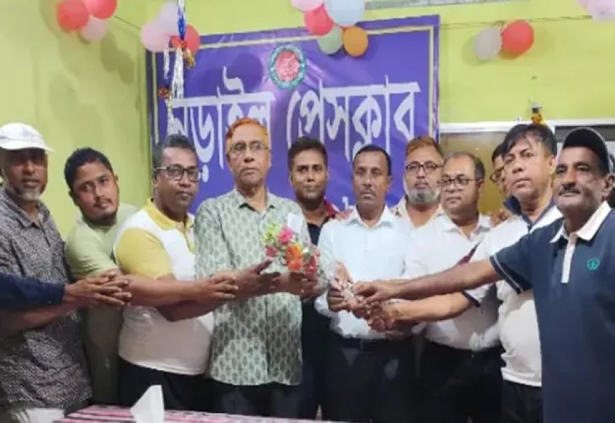 নড়াইল প্রেসক্লাবের দায়িত্বে আব্দুল হক-মাহবুবুর রশিদ