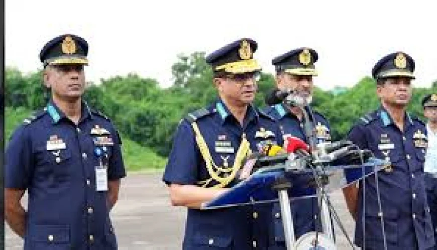গুজব ছড়িয়ে সার্বভৌমত্বের স্তম্ভ দুর্বল করবেন না: বিমানবাহিনী প্রধান