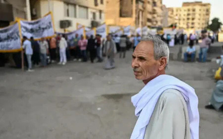 সিনেট নির্বাচনে ভোট দিচ্ছেন মিশরীয় নাগরিকরা