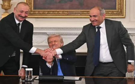 আর্মেনিয়া-আজারবাইজান ‘চিরস্থায়ী’ যুদ্ধবিরতিতে প্রতিশ্রুতিবদ্ধ: ট্রাম্প