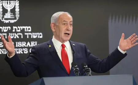 নেতানিয়াহুর মতে গাজার জন্য নতুন পরিকল্পনা ‘যুদ্ধ বন্ধের সর্বোত্তম উপায়’