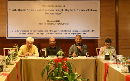 গুমের অভিযোগ তদন্তের মাধ্যমে ব্যবস্থা নেওয়া হবে: আইন উপদেষ্টা