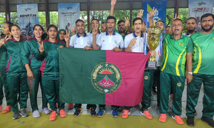 জুলাই রেভুলেশন ফেন্সিংয়ে চ্যাম্পিয়ন আনসার